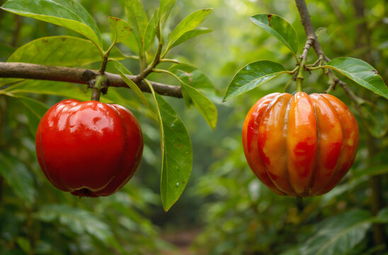 Acerola and Surinam Cherry &ndash; In Nature.
