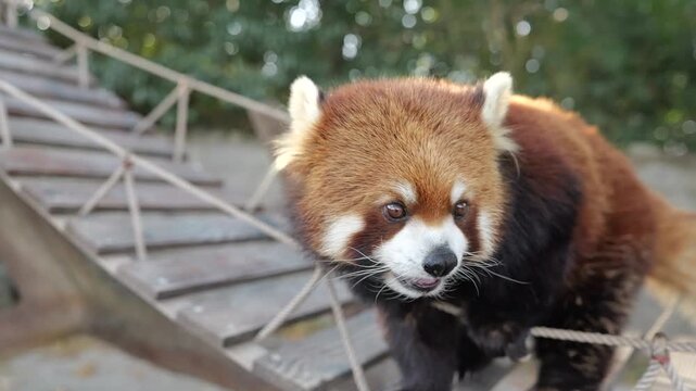 Animals in a zoo in Shanghai, China.