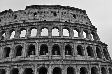 Naklejka premium Roma, Il Colosseo o Anfiteatro Flavio, Lazio, Italia