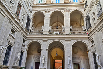 Obraz premium Roma, il Palazzo Mattei di Giove, Lazio, Italia