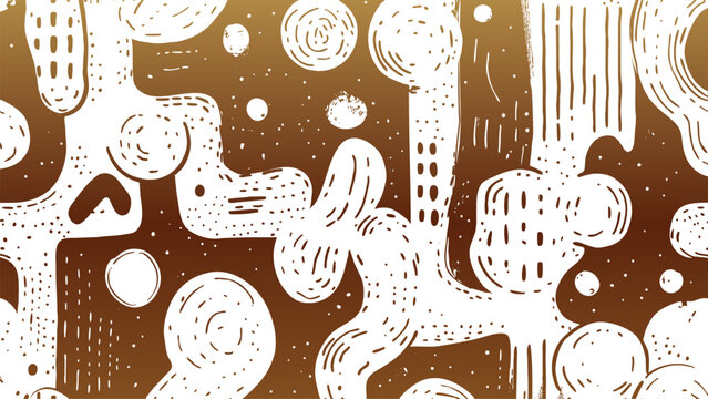 Abstract Organic Doodle Pattern Brown Beige Seamless Modern Minimalist Texture

Modern Abstract Organic Shapes Pattern

Hand Drawn Doodle Abstract Background