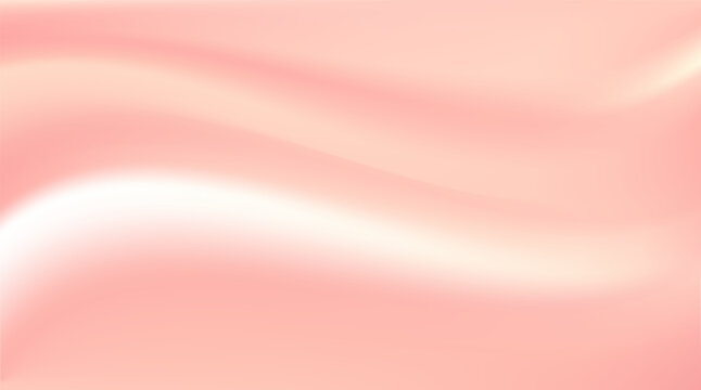 Soft peach wave gradient background with pastel pink and coral tones. Abstract warm texture perfect for beauty designs, posters, and spring aesthetics with gentle peachy hues.