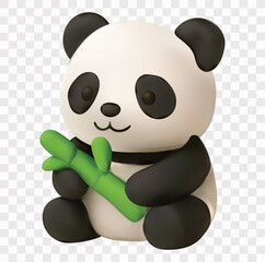 Zoo Animal Vector Icon Set   3D icon set   panda © Dian
