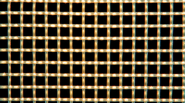 Metal grid close up texture