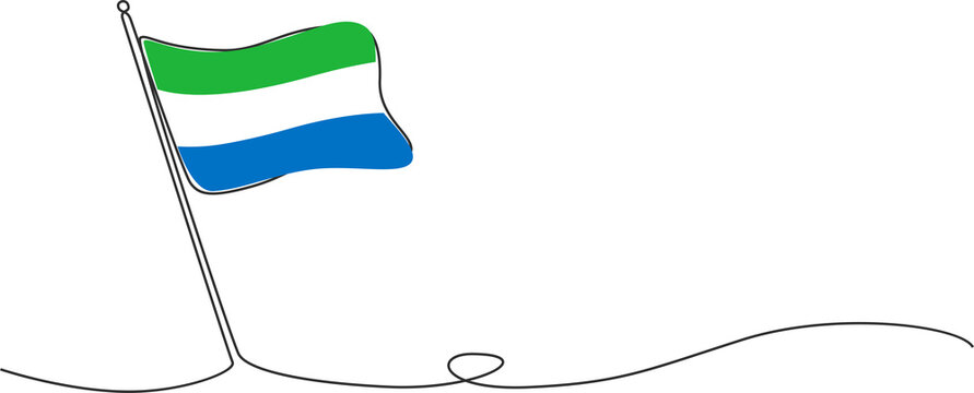 Sierra Leonean flag