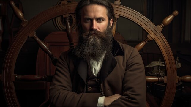 Captain Benjamin Spooner Briggs as a 37 year old.