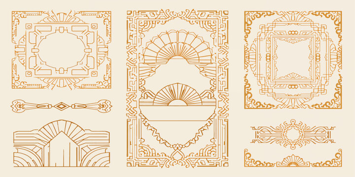 Antique ancient Egyptian papyrus with seamless vintage floral ornaments and a retro vector design featuring an old wooden texture frame and decorative art elements