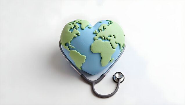 World Health Day Global Healthcare and Environment Care Concept