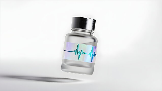 Futuristic Pharmacy Concept for Cardiac Medication and Heart Health