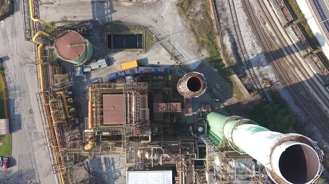 Impianto fabbrica vapore 