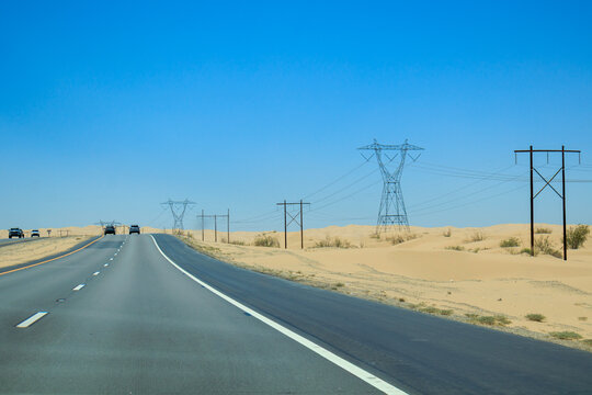Algodones dunes also known as Sand Toy Capital of the World along Interstate-8 in California immediately west of Yuma, AZ
