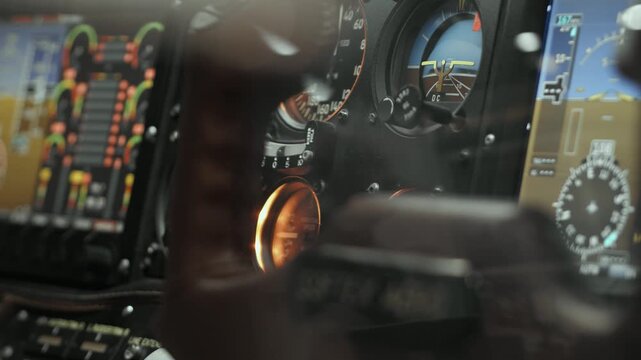 A cockpit avionics system refers to the collection of electronic systems in an aircraft that handle navigation, communication, monitoring, and flight control.

What it includes:
Flight displays (showi