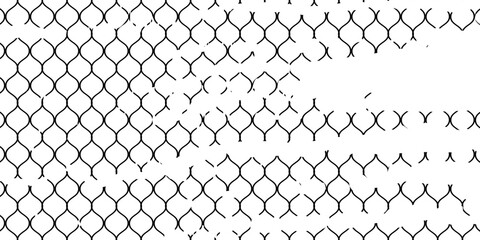 Abstract net pattern with rough grunge effect, ideal for soccer, volleyball, basketball, and hockey themes. © rezel