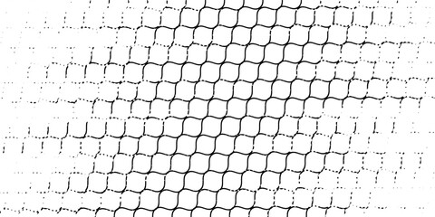 Abstract net pattern with rough grunge effect, ideal for soccer, volleyball, basketball, and hockey themes. © rezel