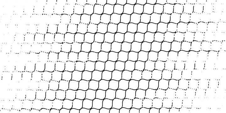 Abstract net pattern with rough grunge effect, ideal for soccer, volleyball, basketball, and hockey themes.