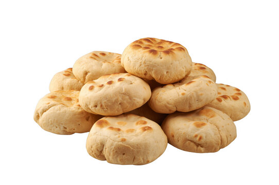 Artisanal chilean torta de canasto bread pile