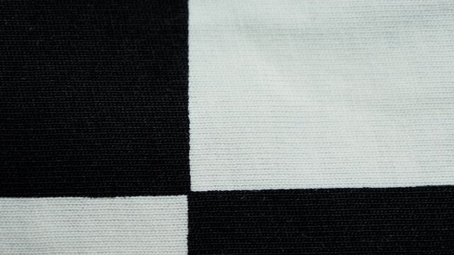 Plaid fabric texture, cotton texture close up.