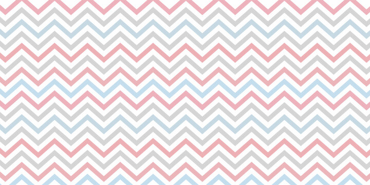 Seamless Chevron Zigzag Pattern Vector