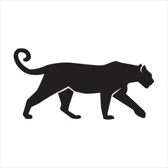 Leopard Silhouette gepard panther © Sonda