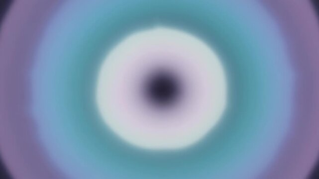 Abstract dreamy concentric circles background with light to dark gradient tones