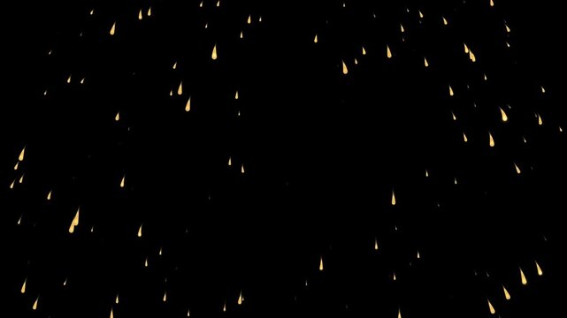 Real shining fireworks celebration background. golden firework new year's eve countdown festival sky display night festival Christmas, Diwali, Ramadan glitters Bokeh Logo title reveal Intro Fireworks.