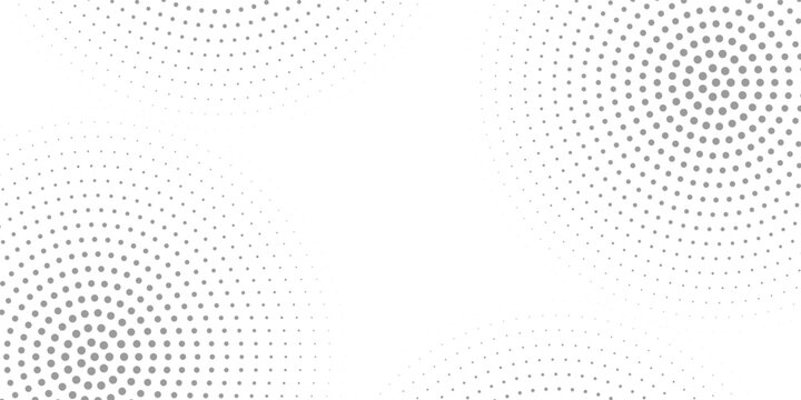 Set of black halftone dots background. dots style