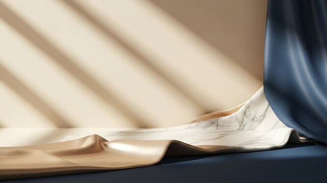 Close Up Of Book Pages Under Dramatic Shadow Lines.