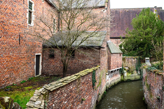 Grand Beguinage of Leuven and Dyle River (Groot Begijnhof), Belgium