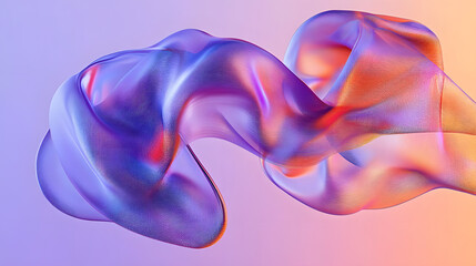 Obraz premium Abstract digital art created using a computer.