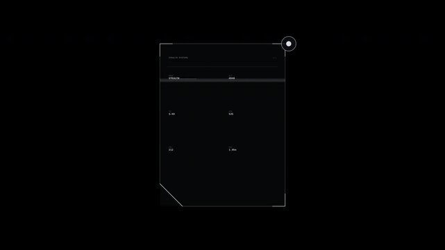 A captivating digital display with futuristic design showcasing data processing and technological advancement.