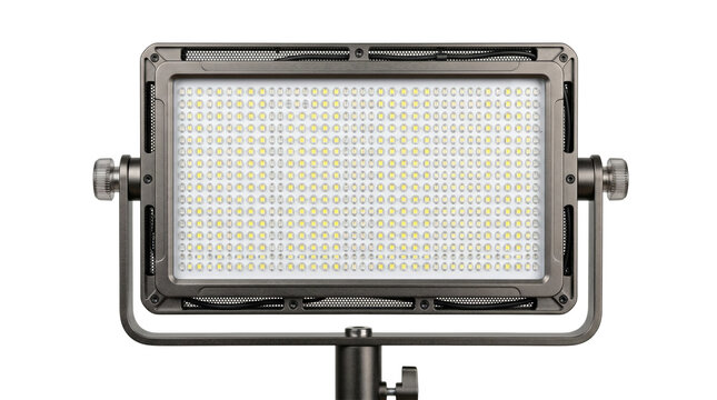 Dimmable LED video light panel for studio photography