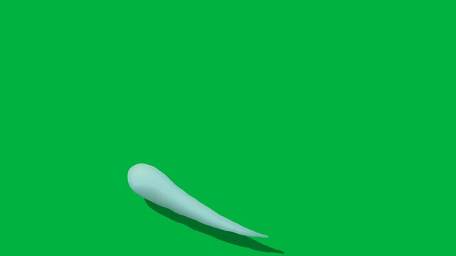 Frame advancing, animating teardrops in black insets on transparent canvas, guiding tech design