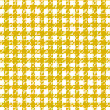 yellow gingham fabric