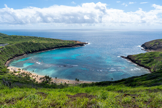 Hanauma Bay in Honolulu Hawaii
