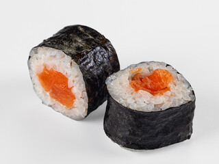 Japanese classic roll maki with salmon © Andrei Starostin