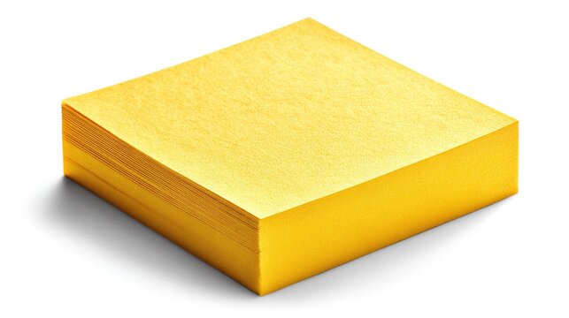 Yellow Square Blocks Stacked