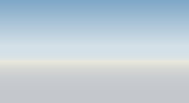 Subtle gradient of soft blue sky meeting a hazy horizon line
