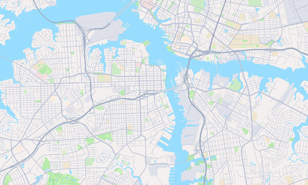 Portsmouth Virginia map