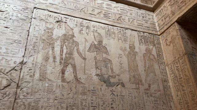 TT279 is an impressive noble tomb from the 26th Dynasty of Ancient Egypt, located in the El-Asasif necropolis in Luxor. It is known as the Tomb of Pabasa.