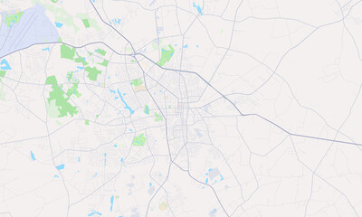 Obraz premium Sumter South Carolina map