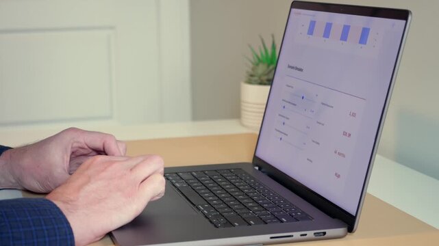 Business Intelligence Analyst Investigates Impact of Artificial Intelligence AI on Long-Term Corporate Revenue and Staffing Concept