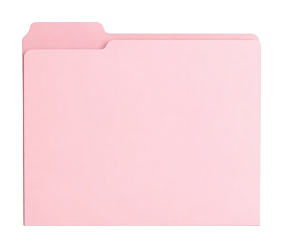 PNG Minimalist pink file folder