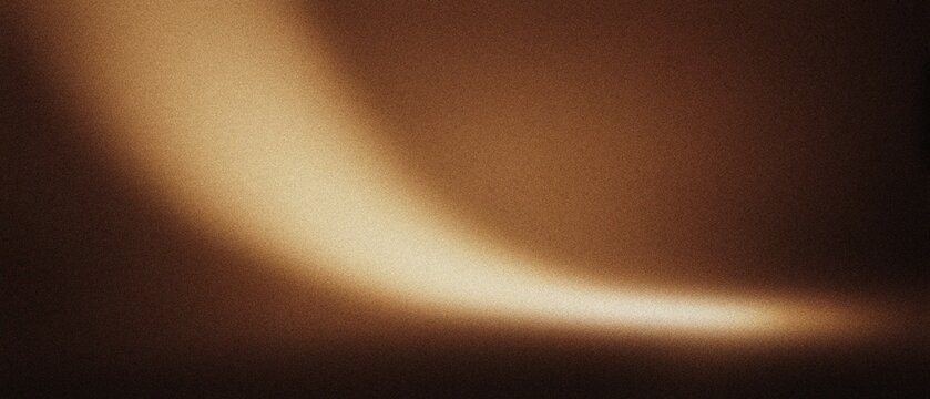 Spotlight beam on textured brown background dramatic lighting effect abstract background