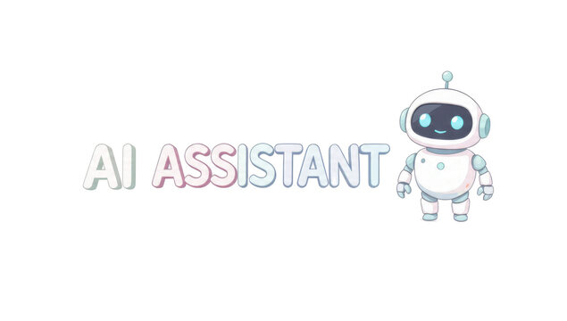 AI Assistant Cartoon Character