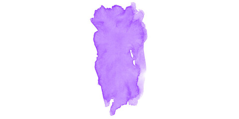 A vibrant purple smoke shape stands out against a stark black background © Master
