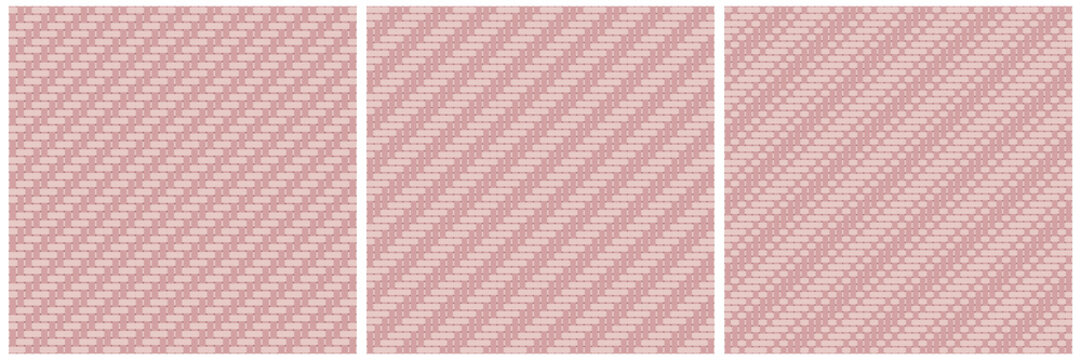 Natural fabric texture. Seamless patterns.