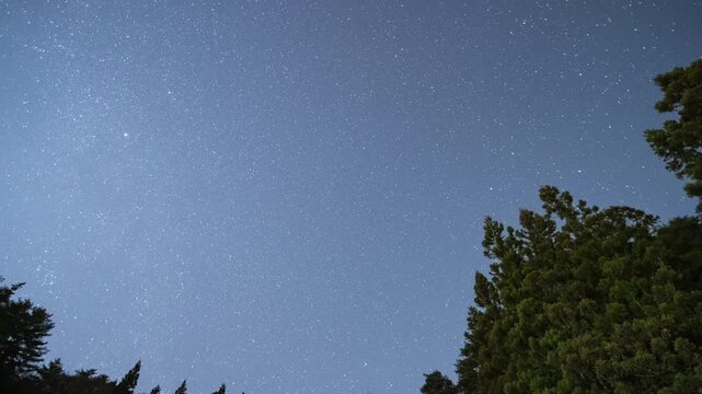 北極星　長野県木曽郡上松町　日本