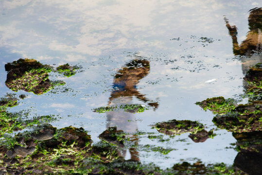 Reflection of the faithful in the tidal water