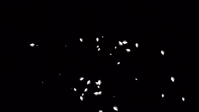 2D comic debris impact effect collection with alpha channel