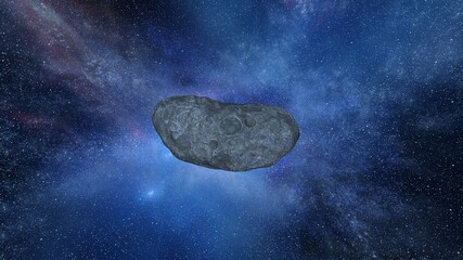 宇宙空間　3DCGレンダリング © tsuneomp